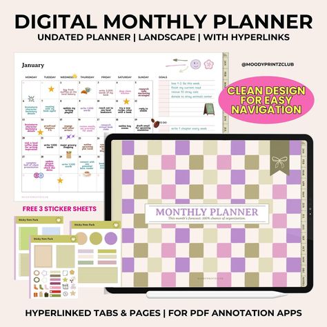 Digital planner templates for minimalist productivity organization. Life Planner Printables Free, To Do List Minimalist, Free Monthly Planner, Productivity Organization, Life Planner Printables, Monthly Journal, Notability Planner, Planner To Do List, Undated Digital Planner