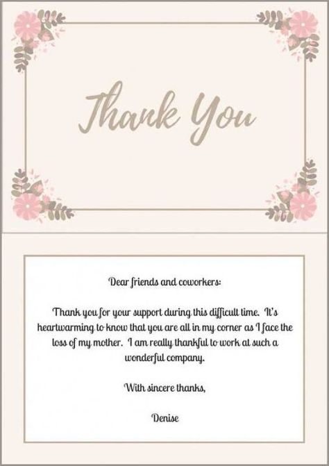 Editable Thank You For Your Donation Card Template Word Uploaded by Steven Jensen. Thank you for your donation card template, Writing a thank you letter might appear antiquated or perhaps unnecessary in the modern fast-paced world, w... Thank You Quotes For Coworkers, Thank You Card Sample, Sample Thank You Notes, Sympathy Thank You Notes, Words For Sympathy Card, Thank You Card Wording, Sympathy Notes, Knotted Skirt, Sympathy Thank You Cards