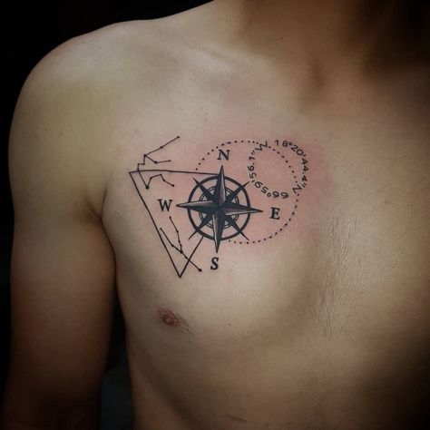 Music Tattoos, Compass Tattoo, Arm Tattoo, Tattoos For Guys, Tatting, Tattoo Designs, Tattoos, Pins, Beauty