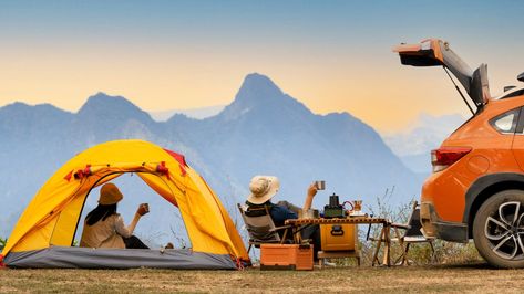 The Modern Guide to Camping - Outside Online Modern Camping, Car Camping Gear, Wichita Mountains, Adventure Car, Camping Must Haves, Travel Trends, Camping Spots, Vintage Camping, Get Outdoors