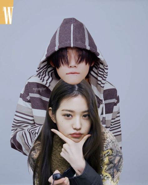 Yeonjun And Wonyoung Edit, Wonyoung And Yeonjun, Karina And Yeonjun, Cute Yeonjun, Yeonjun Edit, Couple Friends, Cute Video, Link Youtube, E Boys