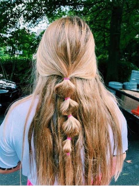 Hairstyles List, A Ponytail, Hair Stylies, Box Braids Hairstyles, Grunge Hair, Aesthetic Hair, Hair Dos, Pretty Hairstyles, Summer Hairstyles