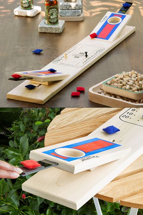 Mini Cornhole Boards Diy, Table Top Corn Hole Boards Diy, Cornhole Diy, Diy Wooden Games, Tabletop Cornhole, Bean Bag Toss Game, Cornhole Game, Wooden Toys Plans, Wood Games