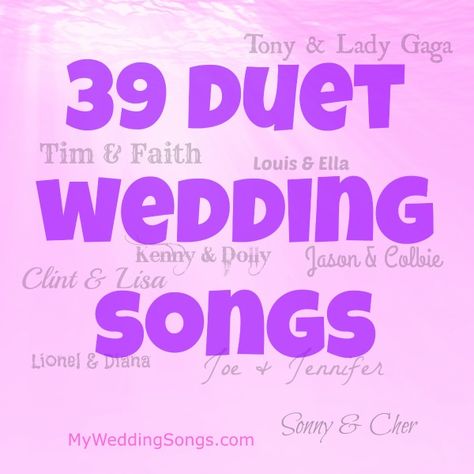 39 Wedding Duet Songs To Swoon Your Lover #duets #mysongs Slow Dance Songs, A Couple In Love, Song Ideas, Dj Wedding, Dance Songs, Play List, Wedding Song, Couple In Love, Best Love Songs