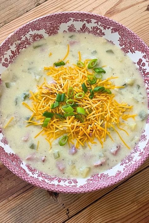 Ham And Potato Soup With Hashbrowns, Ham Cabbage Potato Soup, Ham Cabbage And Potatoes Soup, Delicious Ham And Potato Soup, Ham Potato Carrot Soup, Hot Sandwich Recipes, Ham And Potato Soup, Homemade Sauce Recipes, Hot Sandwich