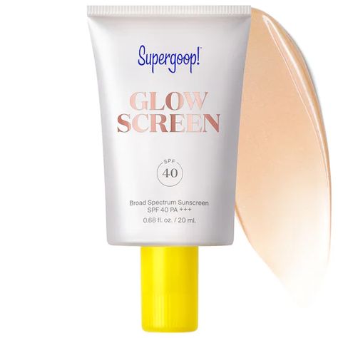 Supergoop Glowscreen, Sea Lavender, Sephora Favorites, Benzalkonium Chloride, Sephora Beauty, Summer Skincare, Favorite Skincare Products, Skin Prep, Protector Solar