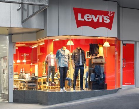 Levi Strauss pop up boutique by RCG Auckland New Zealand 07 Levis Store, Retail Windows, Shop Till You Drop, Auckland New Zealand, Open Letter, Levi Jeans 501, Pop Up Store, Visual Merchandising, Levi Strauss