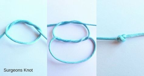 Knots Jewelry, Jewelry Making Instructions, Types Of Knots, Diy Jewelry To Sell, Diy Jewelry Rings, Stone Bead Jewelry, Diy Bracelets Tutorials, Country Jewelry, Schmuck Diy