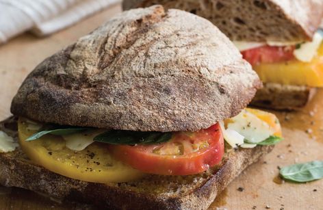 An online magazine for today's home cook, reporting from the front lines of dinner. Ciabatta Recipe, Ciabatta Sandwich, Ciabatta Bread Recipe, Bread Calories, Sandwich Rolls, Ciabatta Roll, Focaccia Pizza, Ciabatta Bread, Baking Stone