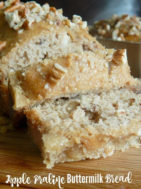 Apple Praline Buttermilk Bread | The Taylor House Honey Cornbread Muffins, Impossible Pies, Buttermilk Bread, Bread Winners, Honey Cornbread, Rainy Spring, Hot Bread, Festival Food, Buttermilk Recipes