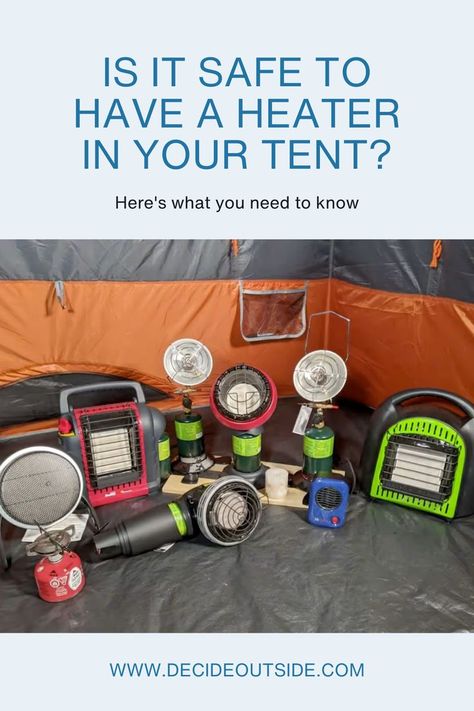 Stay warm and safe on your next camping trip with our guide to heaters in tents. Learn the best practices for using heaters and the dangers to avoid. Don't risk your safety in the great outdoors. Click now and read our guide to heaters in tents. Portable Propane Heater, Camping Heater, Tent Heater, Small Heater, Small Tent, Camping Safety, Radiant Heaters, Portable Tent, Propane Heater