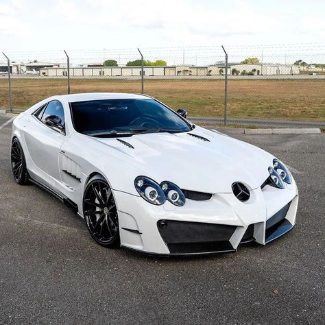 Mercedes SLR Mansory x Renntech 🐼 A Huge thanks to @chasehero for these awesome Pictures ! 📷 #mercedes #mclaren #slr #mclarenslr #supercar #dreamcar #mansory Mercedes Slr Mclaren, Mclaren Slr, Mercedes Mclaren, Mercedes Slr, Slr Mclaren, Awesome Pictures, Bugatti, Luxury Cars, Dream Cars