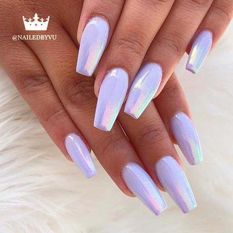 Unicorn Chrome Nails. #nailart #nails #naildesigns #nailartdesigns #fashion #style #girl #womensfashion #mattenails #unicorn #chromenails #nailscoffin Stylish Nails Designs, White Acrylic Nails, Summer Acrylic Nails, Nagel Inspo, Marble Nails, Coffin Nails Designs, Dream Nails, Pretty Acrylic Nails, Nail Arts