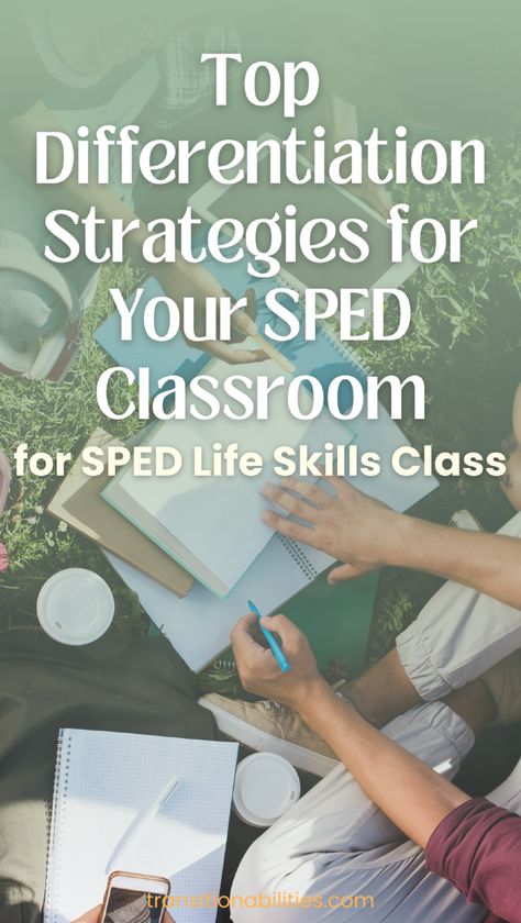 In this post, find out how to use differentiation strategies to support diverse learners in your special education classroom. This comprehensive guide covers various approaches to modifying instruction, including adapting lesson plans, using flexible grouping, and personalizing assessments. Designed for special education teachers, this resource offers practical tools to create an engaging and inclusive classroom where every student can achieve their full potential. Special Ed Classroom, Ed Classroom, Special Education Organization, Differentiation Strategies, Inclusive Classroom, Teaching Money, Organized Teachers, Special Education Activities, Special Education Elementary