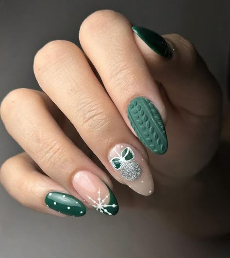 Nyc Nails, Ideas Uñas, Tie Dye Nails, Gel Nail Art Designs, Sweater Nails, Simple Gel Nails, Short Acrylic Nails Designs, Oval Nails, Last Christmas