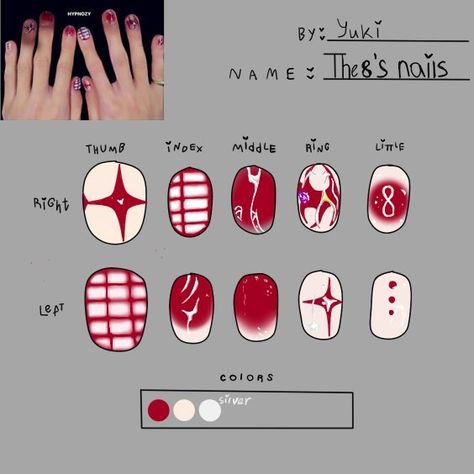 #kpop #svt #seventeen #nails #art #the8 Minghao Nails Design, The Rose Nails Kpop, K Pop Nails Seventeen, Taehyung Nails Design, Seventeen Inspired Nails Kpop, Seventeen Makeup Ideas, Seventeen Kpop Nails, Hoshi Nails, Seventeen Nails Ideas