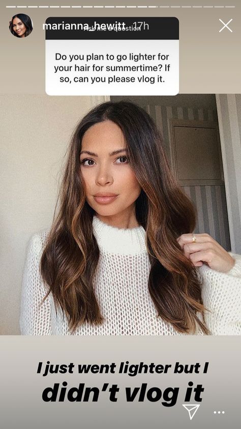 Mariana Hewitt Hair Balayage, Mariana Hewitt, Dimensional Brown, Skincare Ideas, Hair Goal, Marianna Hewitt, Hair Color Formulas, Sunflower Pictures, Brown Hair Balayage