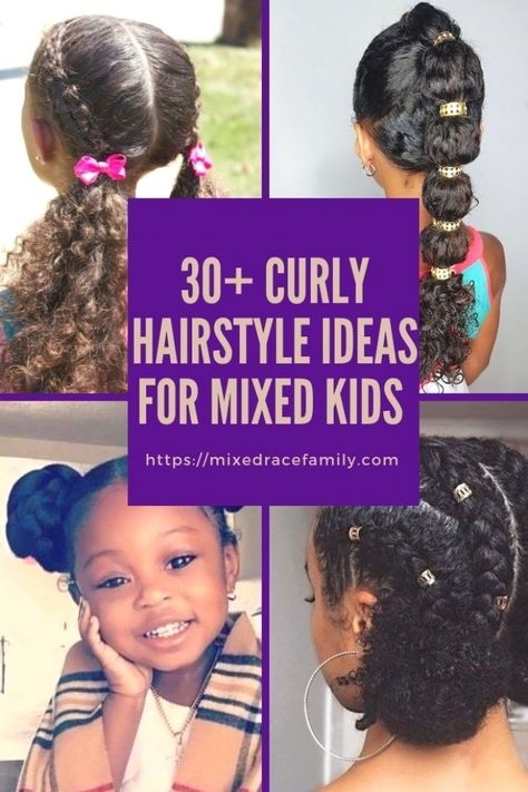 Curly hairstyles| Curly Kids| Mixed Race Kids Hair| Mixed Hair| Natural Hairstyles #haircolor #hair #hairstyles Race Hairstyles, Mixed Race Hairstyles, Biracial Hair Care, Mixed Kids Hairstyles, Mixed Girl Hairstyles, Curly Kids, Biracial Hair, Mixed Curly Hair, Kids Curly Hairstyles