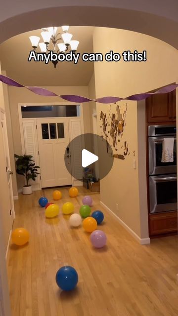 Keisha Franklin on Instagram: "Mom hack for birthday parties! 

#momhack #momsofinstagram #momhacks101 #birthday #partyideas #birthdaypartyideas #partyhack #momlife #momblogger #lifehack" Birthday Organization Ideas, Diy Simple Birthday Decorations, 52 Birthday Party Ideas, Kids Birthday Morning Surprise Wake Up, Birthday Hallway Decorations, Simple Birthday Party Ideas For Kids, Simple Diy Birthday Decorations, B Day Decoration Ideas, Birthday Streamer Ideas