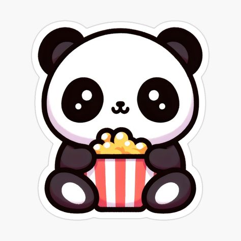 Kawaii Panda Drawing, Kawaii Panda Tattoo, Doodles Food, Panda Logo Design, Panda Stickers Printable, Desiigner Panda, Panda Stickers Kawaii, Cute Panda Stickers, Cute Panda Drawing