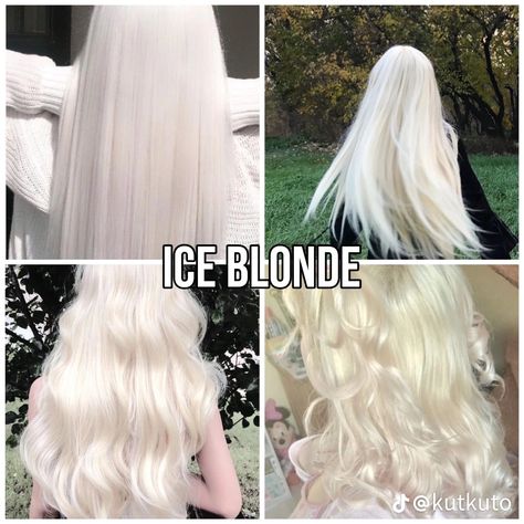 Cute Hair Colors, Ice Blonde, Silver Hair Color, Dyed Hair Inspiration, Hair Dye Ideas, Pretty Hair Color, Dye Colors, Hair Up Styles, Hair Dye Colors