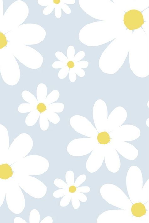 Daisy Background, Flowers Daisies, Daisy Wallpaper, Invitation Background, Dusty Green, White Daisies, Preppy Wallpaper, Blue Daisy, Daisy Pattern