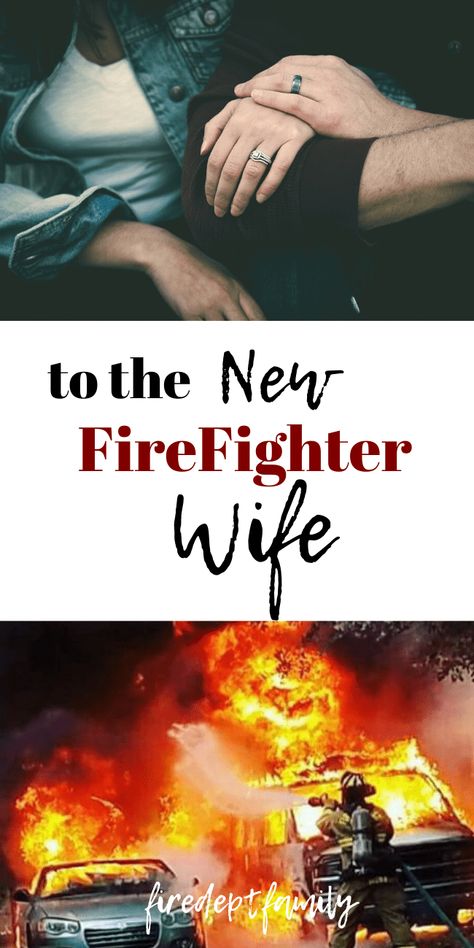 Firefighter And Teacher Couple, Fire Wife Tattoo Ideas, Firefighter Wife Tattoo, Fire Wife Tattoo, Firefighter Wife Quotes, Fireman Wedding, Firefighter Jewelry, Firefighter Life, Firefighters Wife