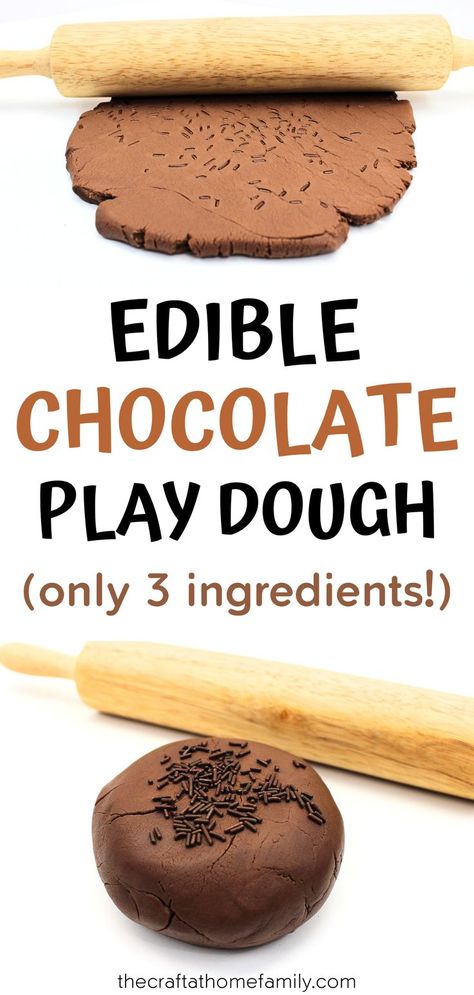 Preschool Cooking Activities, Chocolate Play Dough, Chocolate Activities, Edible Sensory, National Chocolate Cake Day, Baking With Toddlers, Kids Cooking Activities, Preschool Cooking, Edible Playdough