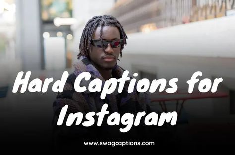 Discover the best hard captions for all your savage photos! From bold to sassy, these captions will level up your Instagram game and make your posts stand out. Hard Instagram Captions, Captions For Instagram For Boys, Captions For Instagram Boys, Savage Captions, Captions For Guys, Caption For Boys, Instagram Games, Instagram Captions, Music Lovers