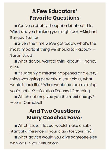 Literacy Specialist, Good Questions, Favorite Questions, John Campbell, Co Teaching, Coaching Skills, Teachers College, Coaching Teachers, Instructional Coaching