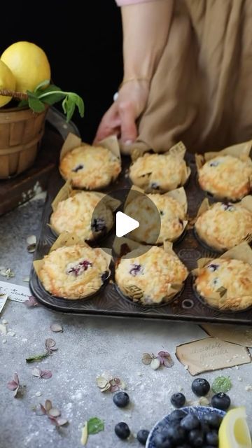 Kitchen -Cooking Videos- Recipes- cooking Tips on Instagram: "Wake up your taste buds with @turkuazkitchen’s Blueberry Streusel Muffins! These aren’t just any muffins—they’re a sweet symphony of juicy blueberries and zesty lemon streusel, all baked into perfect golden domes. Whether you’re treating yourself or sharing with friends, these muffins are sure to impress!  Here’s what you’ll need:  Streusel Topping:  	•	1/3 cup all-purpose flour 	•	1/3 cup granulated sugar 	•	1 tsp lemon zest 	•	3 tbsp cold butter  Muffin Batter:  	•	2 cups all-purpose flour 	•	2 tsp baking powder 	•	Pinch of salt 	•	½ cup melted butter 	•	1 cup granulated sugar 	•	½ cup whole plain yogurt 	•	2 eggs 	•	Zest and juice of 1 lemon 	•	1 tsp vanilla extract 	•	¼ tsp lemon extract (optional) 	•	¼ cup buttermilk 	•	1 c Apple Crisp Bars Recipe, Cornbread Pancakes, Yogurt Eggs, Blueberry Streusel Muffins, Blueberry Streusel, Sweet Muffins, Streusel Muffins, Muffin Streusel, Sweet Muffin