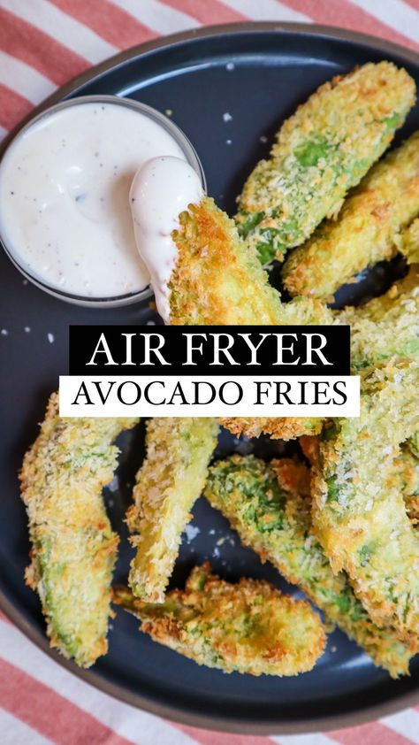 Healthy & Easy Recipes | 30 minute meals on Reels | Maggie Rogers · Alaska Air Fryer Avocado, Healthy Easy Recipes, Maggie Rogers, Avocado Fries, Gluten Free Bread Crumbs, Crispy Chicken Wings, Gf Flour, Cauliflower Bites, Avocado Slices