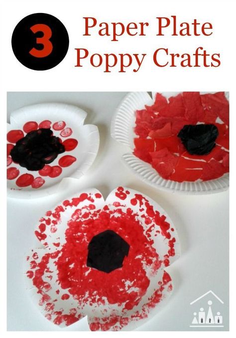 Paper Plate Poppy Crafts for Remembrance Sunday and Veterans Day. Remembrance Day Crafts For Infants, Anzac Day Activities For Babies, Remembrance Sunday Activities, Rememberance Day Activities For Babies, Remembrance Day Activities For Babies, Toddler Remembrance Day Craft, Easy Poppy Craft, Easy Remembrance Day Crafts For Kids, Remembrance Day Art For Toddlers