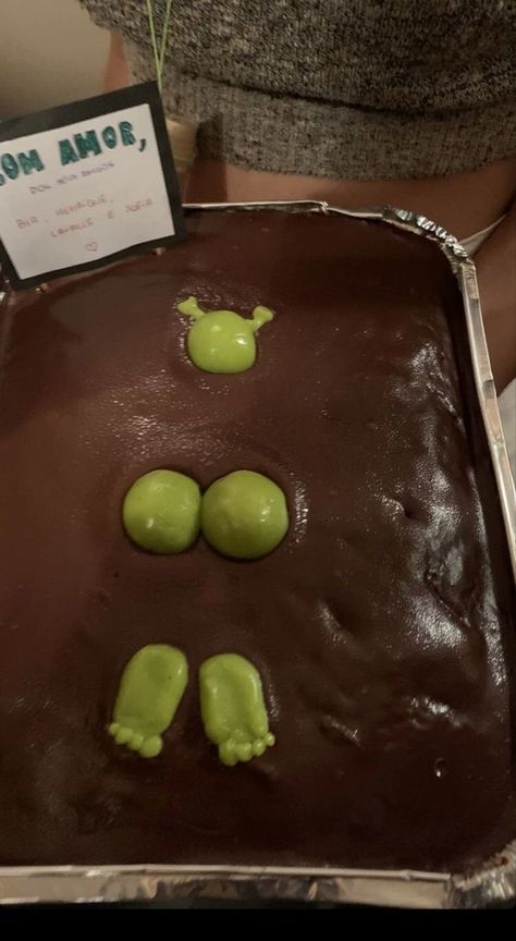 Shrek Cake, Ugly Cakes, Funny Birthday Cakes, Cute Baking, Creative Birthday Cakes, Pretty Birthday Cakes, Cute Birthday Cakes, Just Cakes, 웃긴 사진