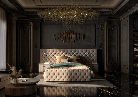 Bedroom Behance, Definition Of Art, Bedroom Built Ins, Suite Bedroom, Materials Board Interior Design, 3dmax Vray, Luxury Mansions Interior, Luxxu Modern Design Living, Gold Living Room