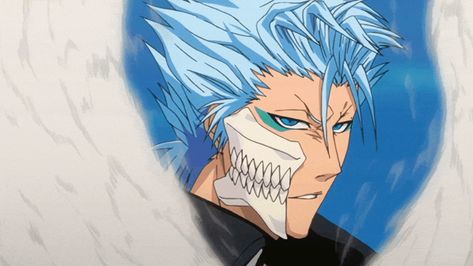 BLEACH Bleach Gif Banner, Grimmjow Banner, Grimmjow Gif, Grimmjow Jaegerjaquez, Magic Design, Matching Profile, Banner Gif, Matching Profile Pictures, Profile Pictures