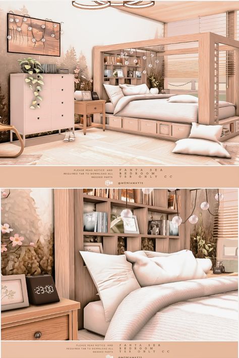 Sims 4 Bed Canopy Cc, Minimalistic Sims 4 Cc, Cream Modern Bedroom, Sims 4 Teen Girl Bedroom, Sims 4 Washer And Dryer Cc Functional, Minimalist Sims 4 Cc, Ts4 Cc Furniture Bedroom, Clean Girl Sims 4 Cc, Sims 4 Teen Bedroom