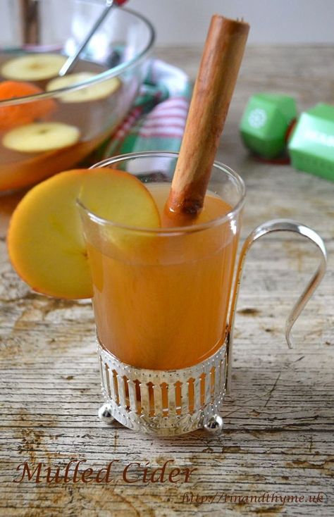 Recipe for mulled cider and for mulled apple juice. Fruity, spicy, light and refreshing. Perfect drink for Christmas and the festive season. Mulled Apple Juice, Mulled Cider Recipe, Vegan Xmas, Vegetarian Christmas, Vegan Holiday Recipes, Health Blogs, Vegan Christmas Recipes, Vegan Holiday, Mulled Cider