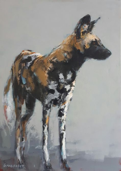 1m x 1,2m acrylic on canvas African Painted Dog, African Dog, Painted Dog, Wild Dog, African Wild Dog, Wildlife Paintings, Dog Tattoo, Wild Dogs, African Animals