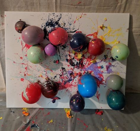 Balloon Dart Painting Secret Agent Games, My Sister My Best Friend, Martha Stewart Paint, Slime Party, Painting Activities, Large Balloons, Balloon Pump, Paint Line, Water Balloons