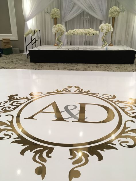 Dancefloor Wedding Ideas, Dancefloor Ideas, Wedding Floor Decal, Budapest Wedding, Wedding Backdrop Lights, Wedding Reception Dance Floor, Dance Floor Vinyl, Wedding Floor, Wedding Dance Floor