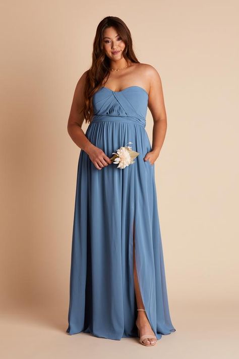 Early Pregnancy Dresses, Blue Bridesmaids Dress, Chic Bridesmaid Dresses, Convertible Bridesmaid Dress, Twilight Blue, Simple Bridesmaid Dresses, Birdy Grey, Plus Size Bridesmaid, Convertible Dress