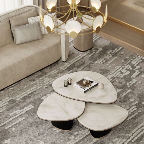 Marble Coffee Table Living Room, International Aesthetic, Elegant Living Room Furniture, Centre Table Design, Centre Table Living Room, Glamorous Living Room, Loose Furniture, Center Table Living Room, Classical Furniture