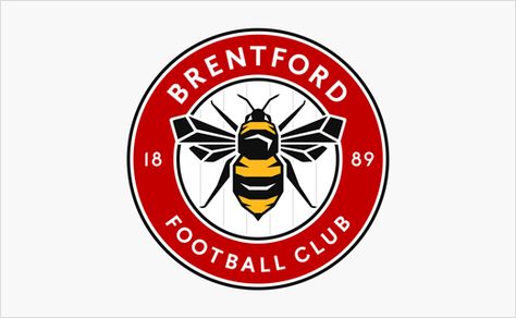 Brentford Football Club Brentford Fc, Benfica Wallpaper, Logo Club, Sleep Drink, Fc Logo, Club Football, Premier Lig, Sport Logos, Queens Park Rangers