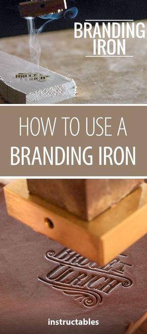 Woodworking Techniques How to Use a Branding Iron Learning Woodworking, Pallets Outdoor, Wood Branding Iron, Workshop Projects, Advanced Woodworking Plans, Brand Stamp, Hot Stamp, Woodworking School, Branding Iron