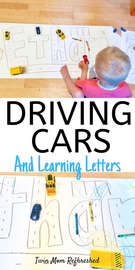 Penguin Room, Curriculum Themes, Cars Preschool, Toddler Twins, Letter Learning, Transportation Unit, Transportation Activities, Transportation Party, Letter Recognition Activities