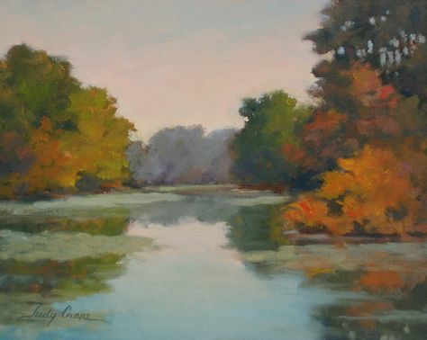 Lake Painting, Landscape Art Painting, Ponds, Landscape Art, Art Inspo, Art Painting, Lake, Paintings, Quick Saves