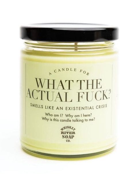 Candle Cabinet, Whiskey River Soap, Why Am I Here, Pastel Candle, Coloured Candles, Funny Candles, Candle Labels, Who Am I, Diy Birthday Gifts