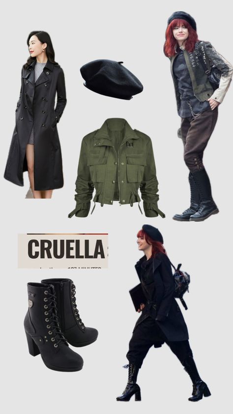 Cruella Style #disney Cruella Style, Black Outfit, Disney, Clothes, Black