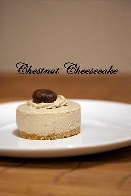 Chestnut Cheesecake Chestnut Cheesecake, Chestnut Recipes Desserts, Cooking Chestnuts, Chestnut Recipes, Cheesecake Pie, Love With, Fall Cooking, Digestive Biscuits, Sweet Meat